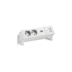 DESK 2 2x 230V RA 1x USB C/C chrgr 45W 0,2m GST o.g.