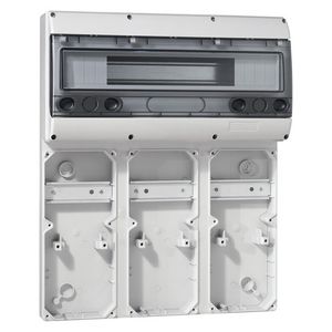 Contactdooscombinatie Basis 3x125x280 20 modulen P17