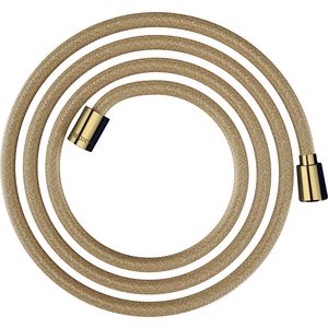 AXOR ShowerSolutions Textiel doucheslang 2 m met conische en cylindrische moer Polished Gold Optic