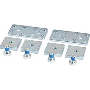 r.verbinders 2 voudig voor U profiel Montage r. (set 2 st)
