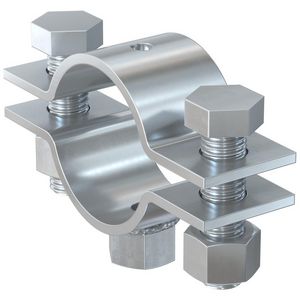 Fixed point solid clamp FFPC 114.3 VVE=2