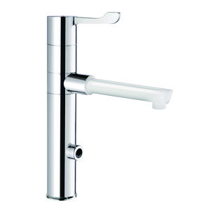 Mengkraan elekt.+uitloop draaibaar H.180 + 1 wegwerpb. uitl.