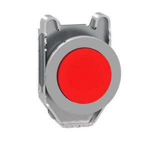 Kop verzonken drukknop Metaal Druk/druk Uitspr. kap Rood
