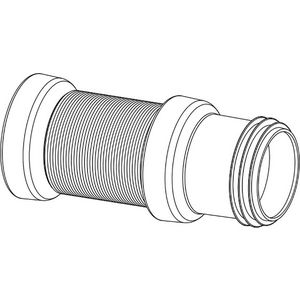 Afvoerslang Flexifon v. closet 102x110mm L=300-650mm