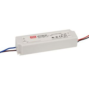 AC-DC enkele output LED Driver PSU CV 60W 48V