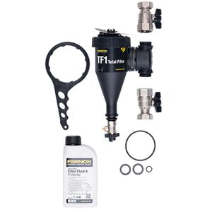 Fernox magn. filter 1″ met vloeistof