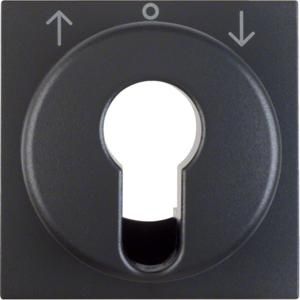 Centraalstuk jaloezie/sleutelschakelaar S.1 IP44 antraciet