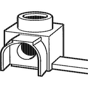 Aansluitklem 6-25mm aansluitpin 15mm 90gr 2CDL200000R2515