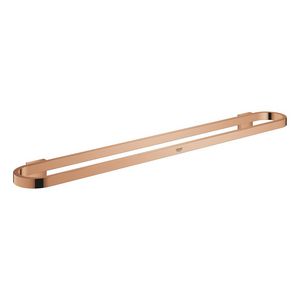 Selection handdoekhouder 600mm v glazen planchet warm sunset (bronskleurig) 41056da0