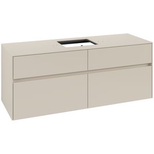Wastafelonderkast Collaro 1400x548x500mm Cashmere Grey C13100VN