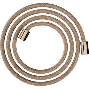 AXOR ShowerSolutions Textiel doucheslang 2 m met conische en cylindrische moer Polished Red Gold