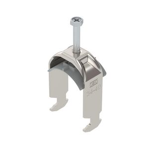 Beugelklem 2056 34-40mm rvs A2 1.4301 blank VVE=25 1186336