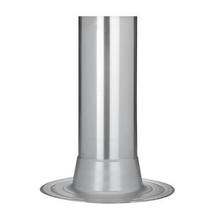 Rookgas renovatieset alu. conv. 100mm incl. plakplaat excl. kap