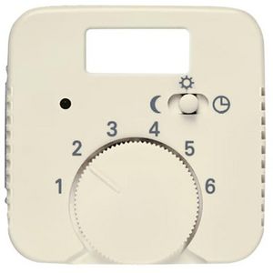 Centraalplaat afd v inb thermostaat 1095/96UTA SI creme