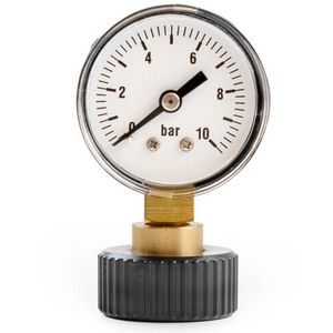 Manometer 0-10bar - Euroconus aansluiting
