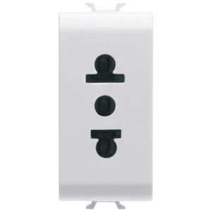 EURO-AMERICAN STANDARD SOCKET-OUTLET 250/125V ac-2P+E VVE=12
