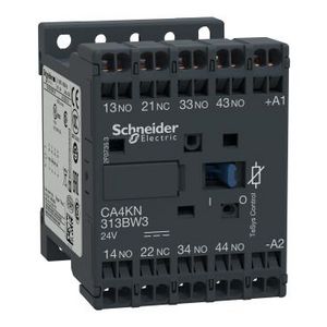 Hulpcontactor 3M+1V <=690V Stuurspanning 24V DC Veerk K