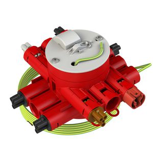 Stekerbare centraaldoos CW75-SA4-brandwerend