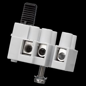 Klemmen 3-polig wit met kabelbeschermer (AC 503 Si/ 3E DS) VVE=200