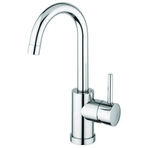 Wastafelmengkraan BIRILLO 1-hendel hoge uitloop chroom