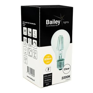 LED-lamp A60 CL FIL E27 DIM 7.5W 60W 806lm 922 helder
