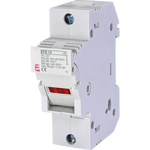 Smeltpatroonschakelaar 50A EFD14 LED 1P