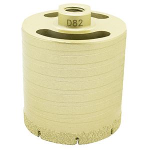 Diamantboor voor droog gebruik stofafzuiging M16 - 82x70mm