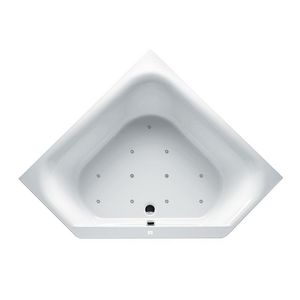 Whirlpool Austin Rihopool 145x145cm systeem AIR links hoogglans wit