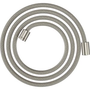 AXOR ShowerSolutions Textiel doucheslang 2 m met conische en cylindrische moer RVS look