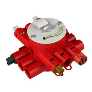 Stekerbare centraaldoos CW75-SD1-brandwerend