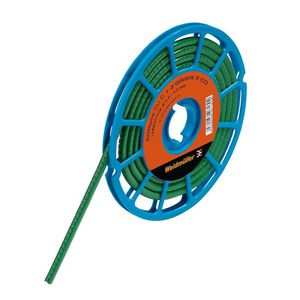 Kabelcoderingsyst. groen O.D.2.5-5mm PVC soft with VVE=500