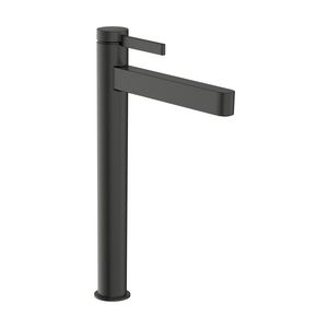 Wastafelmengkraan Finoris 1-hendel 260 CoolStart PO Brushed Black Chrome