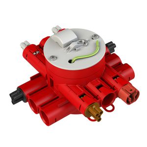 Stekerbare centraaldoos CW75-SD2-brandwerend