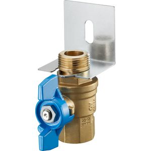 Kogelkraan aansluitset v. circulatiemodule v. woningstations