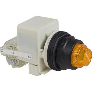 Signaallamp Gloeilamp BA9S 120V AC 1C/O Metaal Harmony 9001S