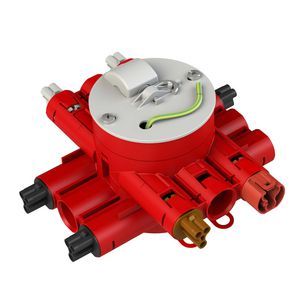 Stekerbare centraaldoos CW75-SD3-brandwerend