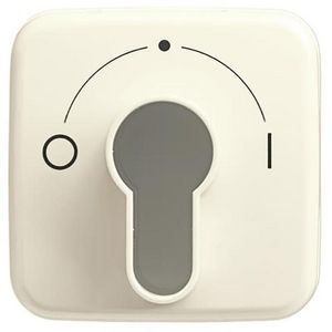 Centraalplaat slot v 2733USL-101 SI creme (2557 SLPZ-212-101)