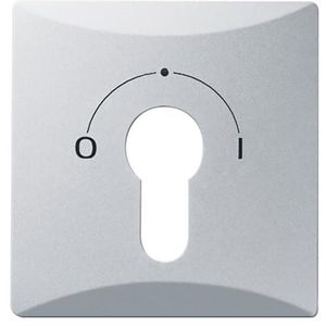 Centraalplaat slot v 2733USL-101 IP44 A-w aluzilver (2155 SLPZ-33)