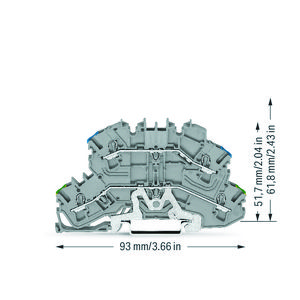 2etageklem Aard-/rijg 2002-2647 VVE=50