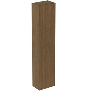 Conca kolomkast hoog 37x25x17cm met 1 deur dark walnut