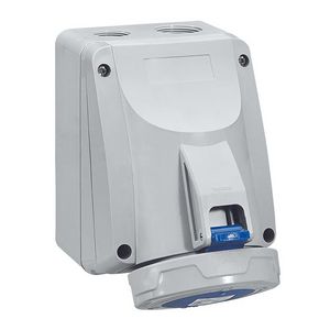 Opbouw wandcontactdoos 230V 16A 5-polig IP67 P17
