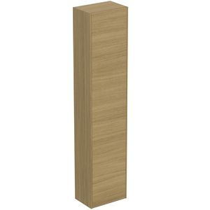 Conca kolomkast hoog 37x25x17cm met 1 deur light oak