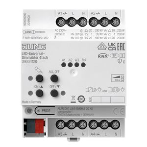 Dimactor universeel 4-voudig KNX