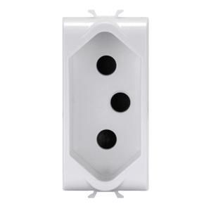 SOUTH AFRICAN STANDARD SOCKET-OUTLET-250V ac-2P+E 16A VVE=12