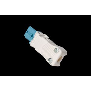Steker female 2-polig pastelblauw DALI (AC164 BUF/ 2) VVE=10