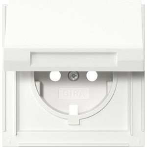 Res-onderdeel: afdekking wandcontactdoos met randaarde KD Gira TX_44