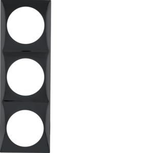 Afdekraam 3-v berker Integro zwart