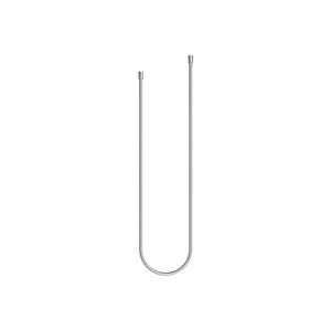 Metalen doucheslang 1/2"x1/2"x1750mm chr gebors.