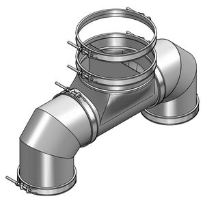 Rookgasafvoer koppelstuk S59703