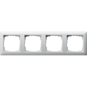 Afdekraam 4-voudig Gira Standard 55 zuiver wit